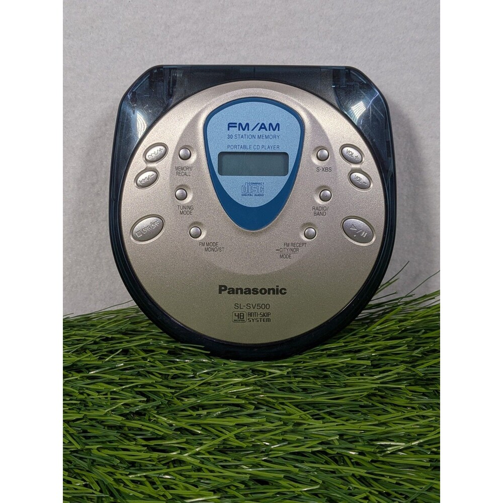 Panasonic SL-SV500 FM/AM 48 Sec Anti-Skip Portable CD Player Working
